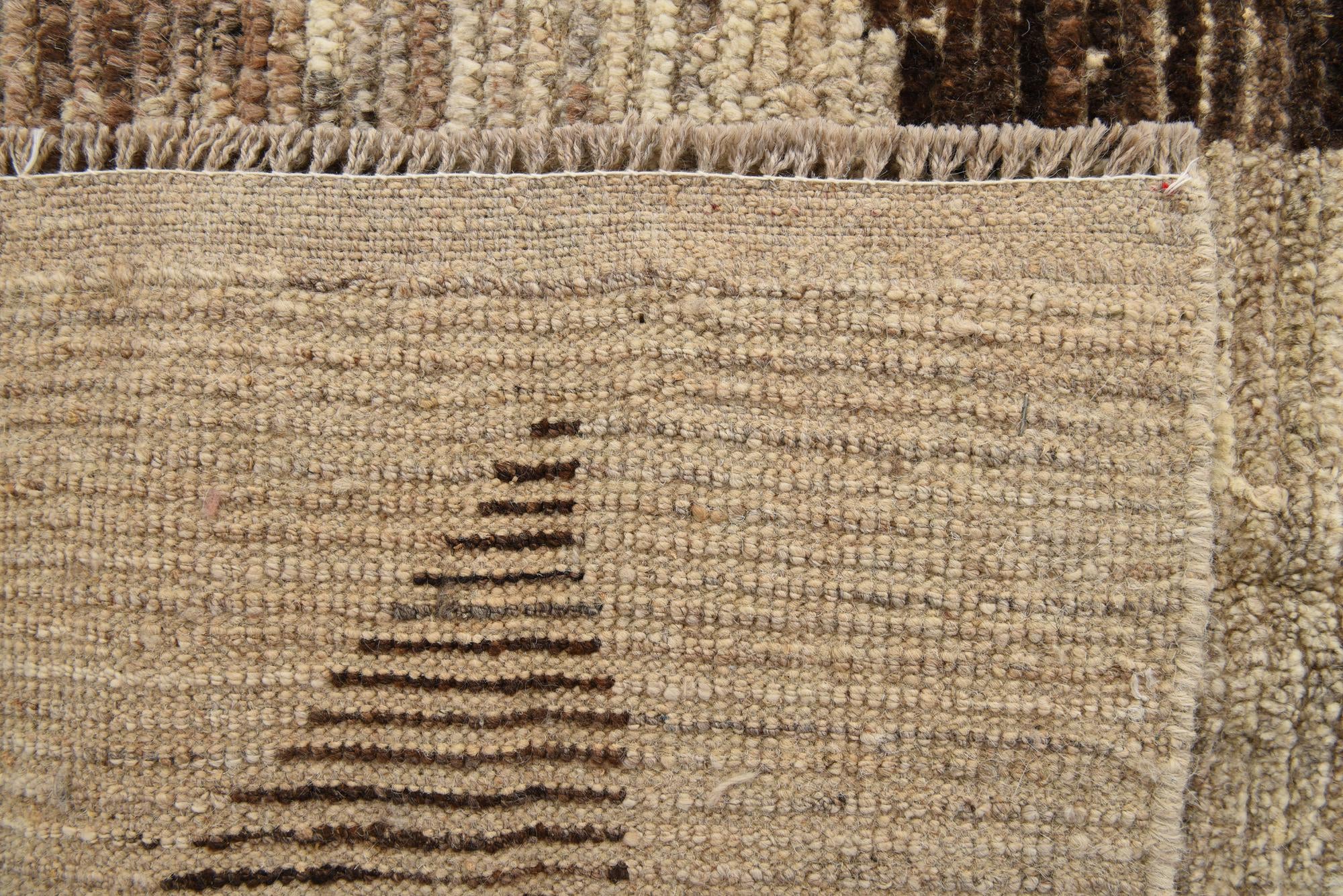 8' x 11' Hand Knotted Moroccan Wool Rug