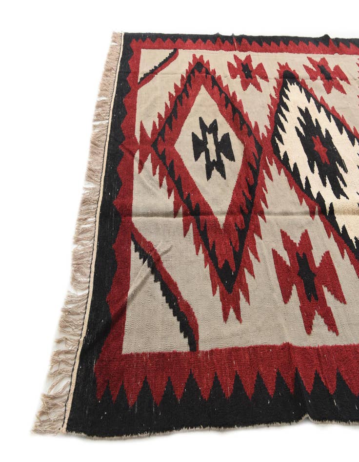 Detail image of 8' 2 x 10' 4  Hand Knotted Moroccan Wool Rug