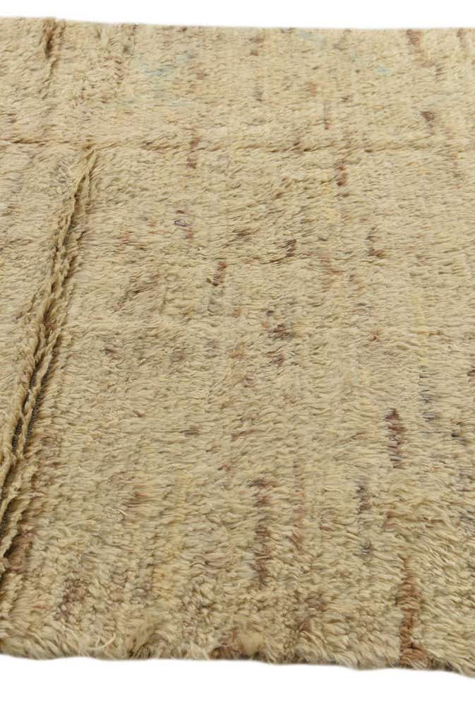 5' 5 x 8' 3 Hand Knotted Moroccan Wool Rug