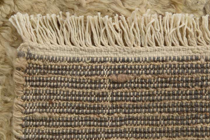 5' 5 x 8' 3 Hand Knotted Moroccan Wool Rug