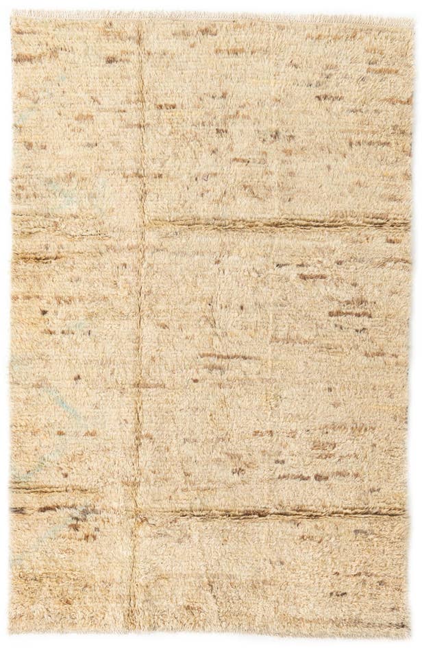 Detail image of 5' 5 x 8' 3 Hand Knotted Moroccan Wool Rug