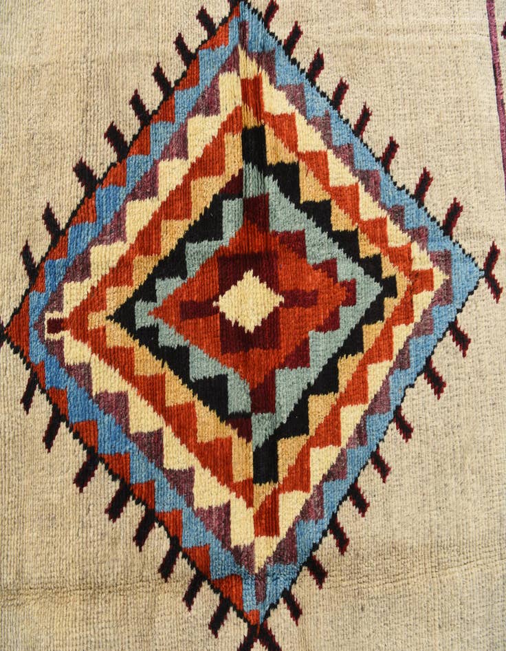 Detail image of 8' 8 x 12' 1 Hand Knotted Moroccan Wool Rug