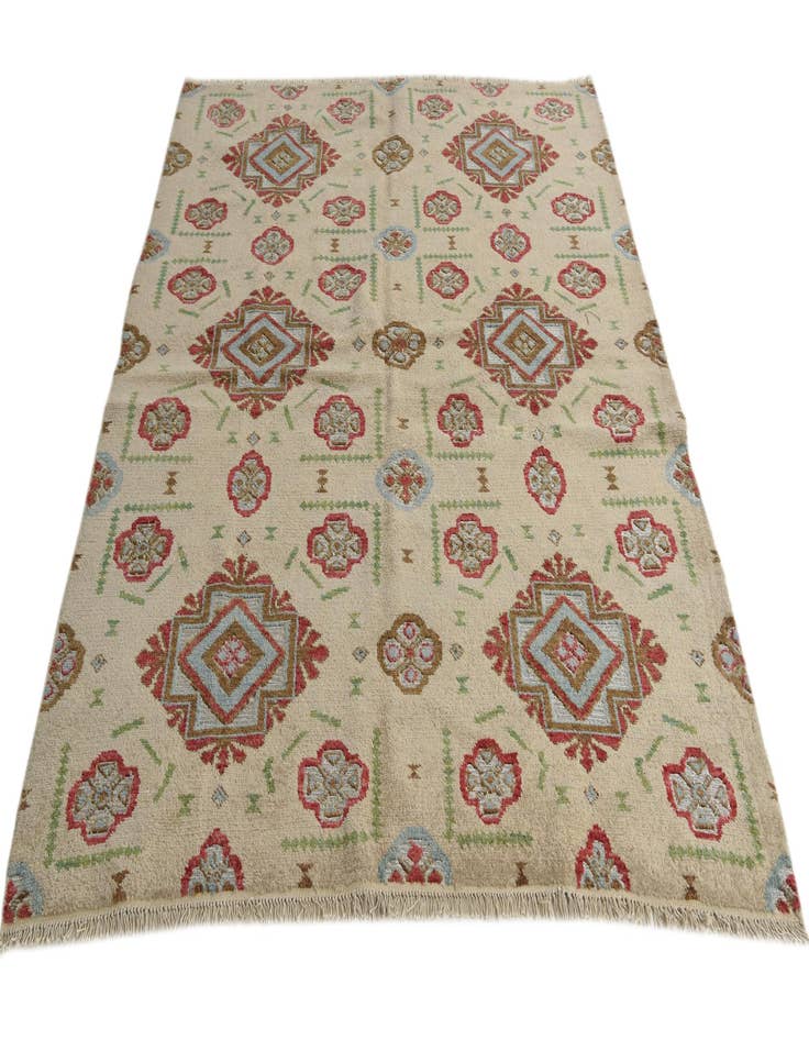 Detail image of 6' x 7' 2  Hand Knotted Moroccan Wool Rug