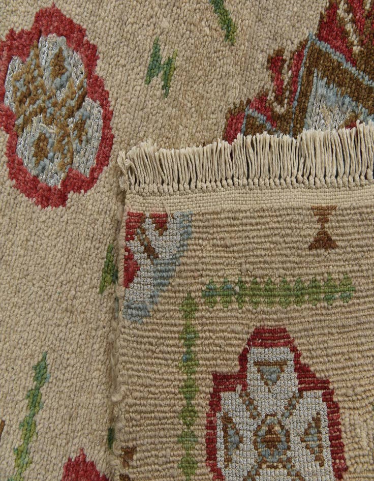 Detail image of 6' x 7' 2  Hand Knotted Moroccan Wool Rug