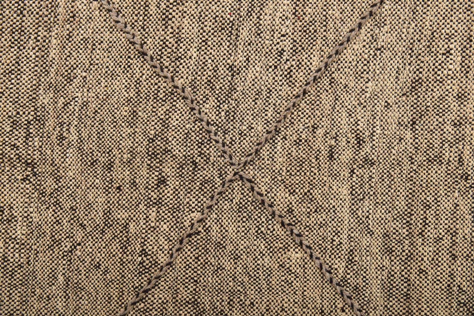 7' 3 x 9' 8 Hand Knotted Moroccan Wool Rug