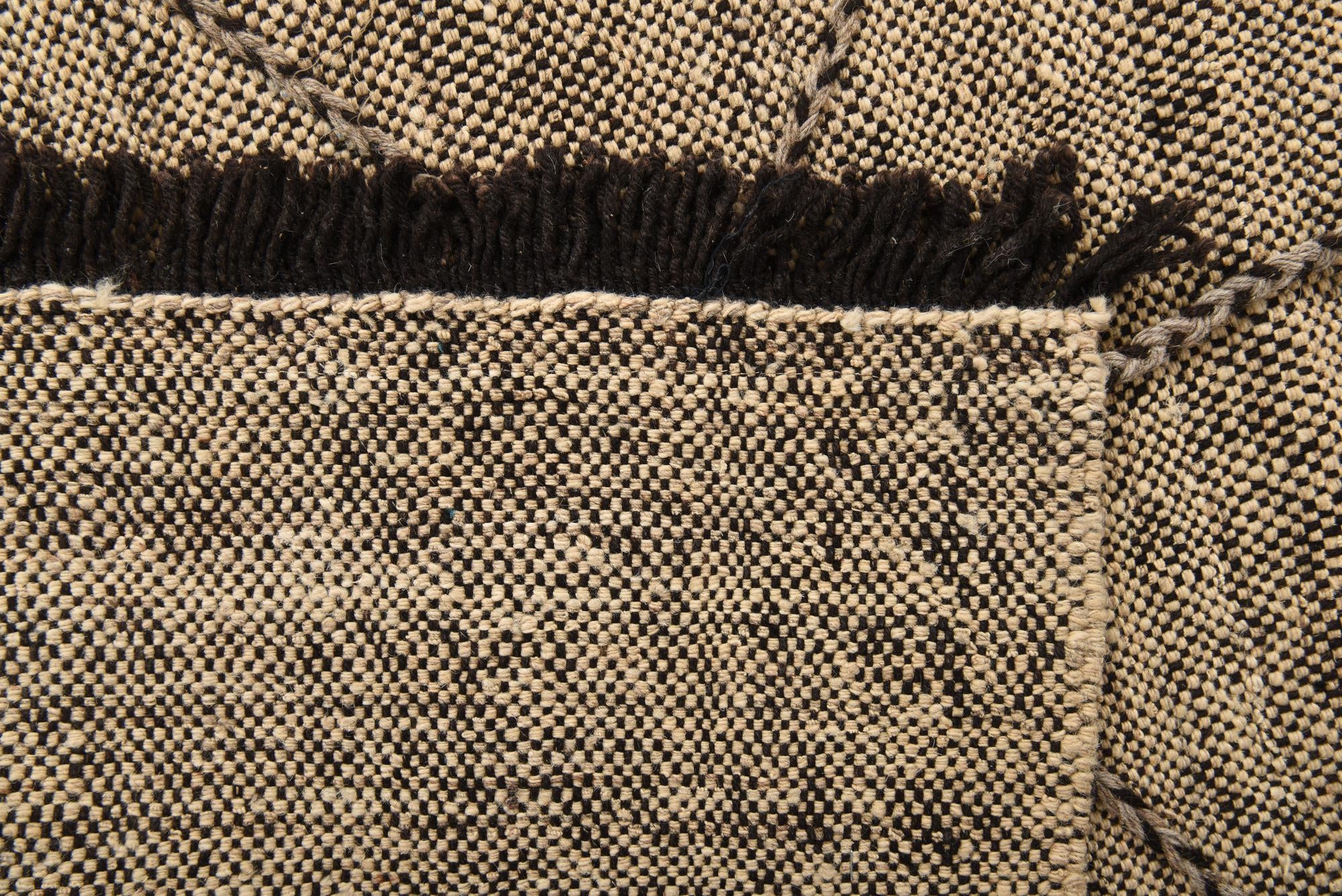7' 3 x 9' 8 Hand Knotted Moroccan Wool Rug