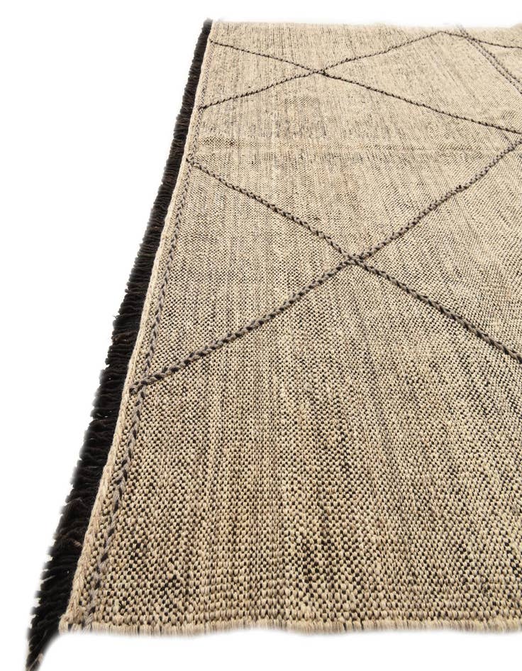 Detail image of 7' 3 x 9' 7  Hand Knotted Moroccan Wool Rug