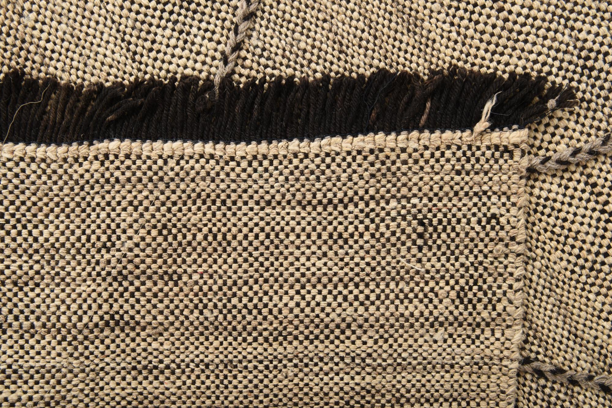 7' 3 x 9' 7 Hand Knotted Moroccan Wool Rug