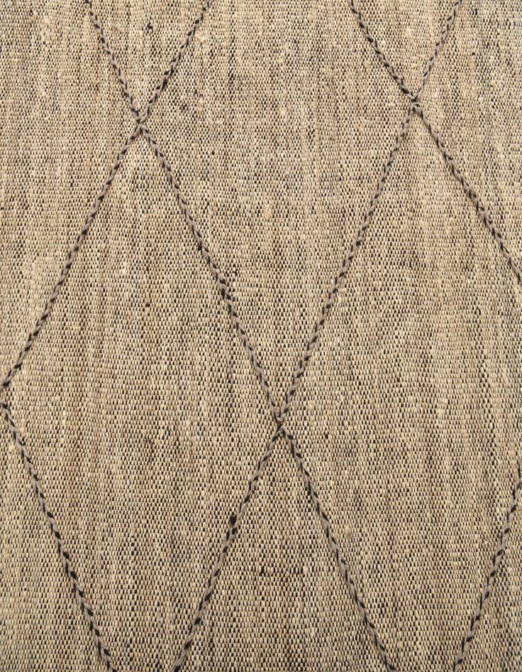 Detail image of 5' 9 x 8' 2  Hand Knotted Moroccan Wool Rug