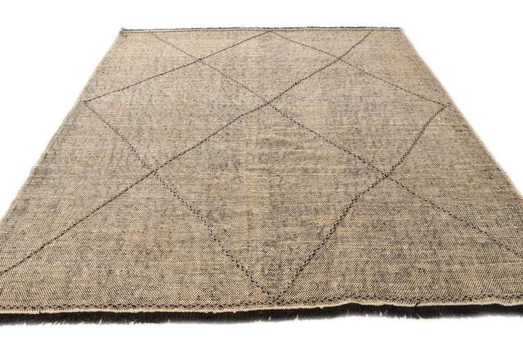 Detail image of 8' 6 x 9' 3 Hand Knotted Moroccan Wool Rug