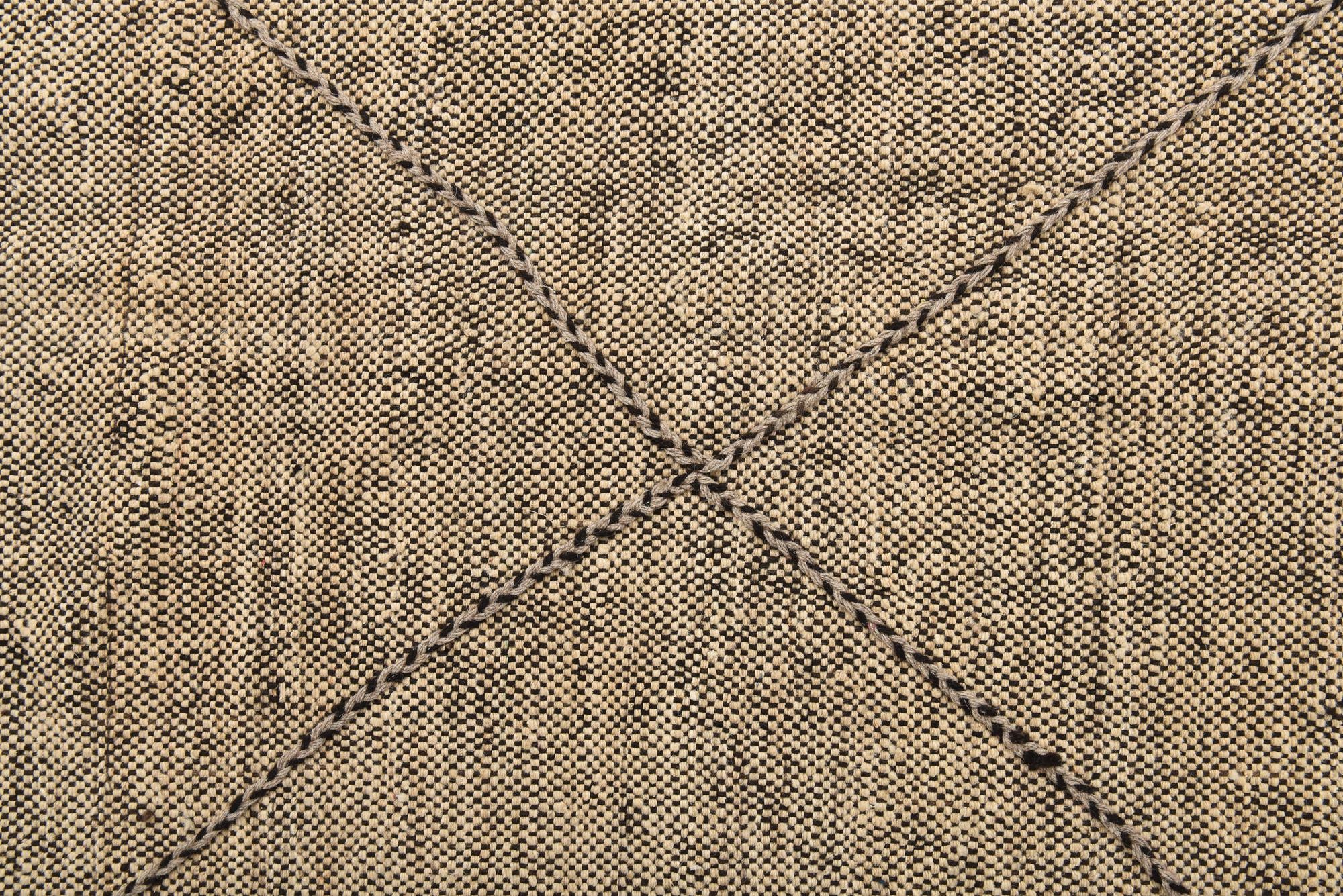 8' 6 x 9' 3 Hand Knotted Moroccan Wool Rug