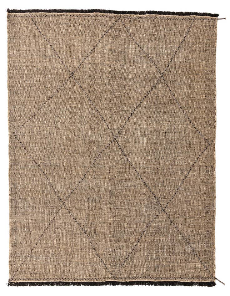 Detail image of 8' 6 x 9' 3 Hand Knotted Moroccan Wool Rug