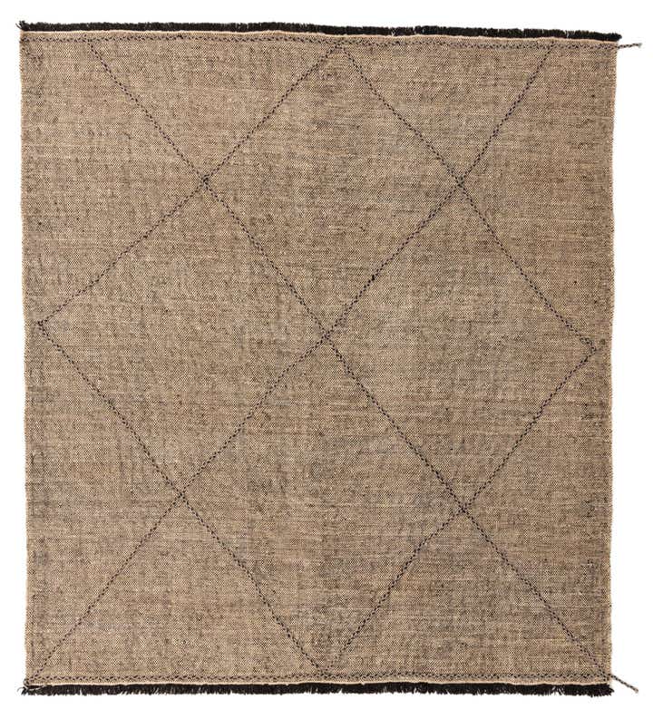 8' 6 x 9' 3 Hand Knotted Moroccan Wool Rug