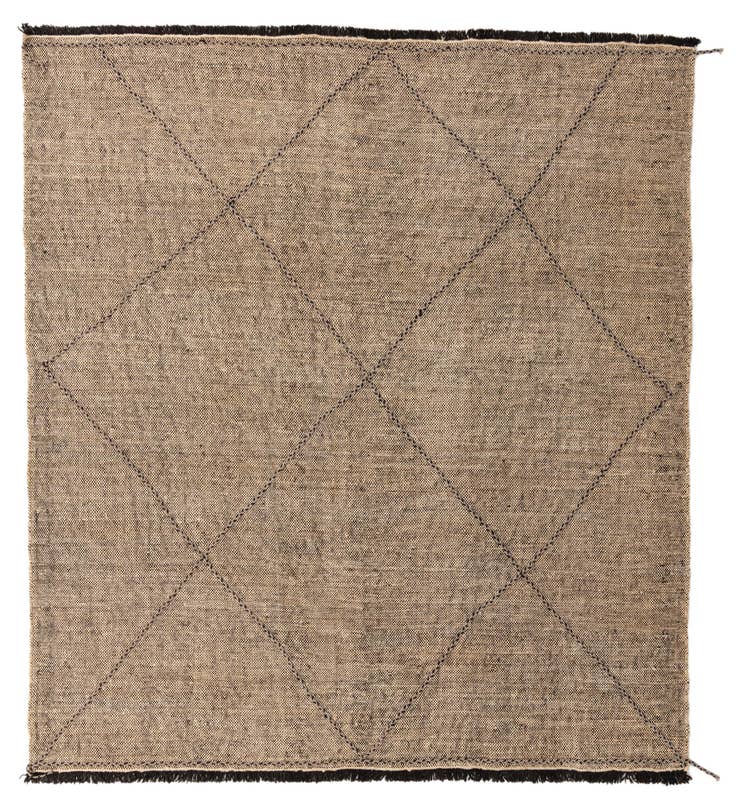 Detail image of 8' 6 x 9' 3 Hand Knotted Moroccan Wool Rug