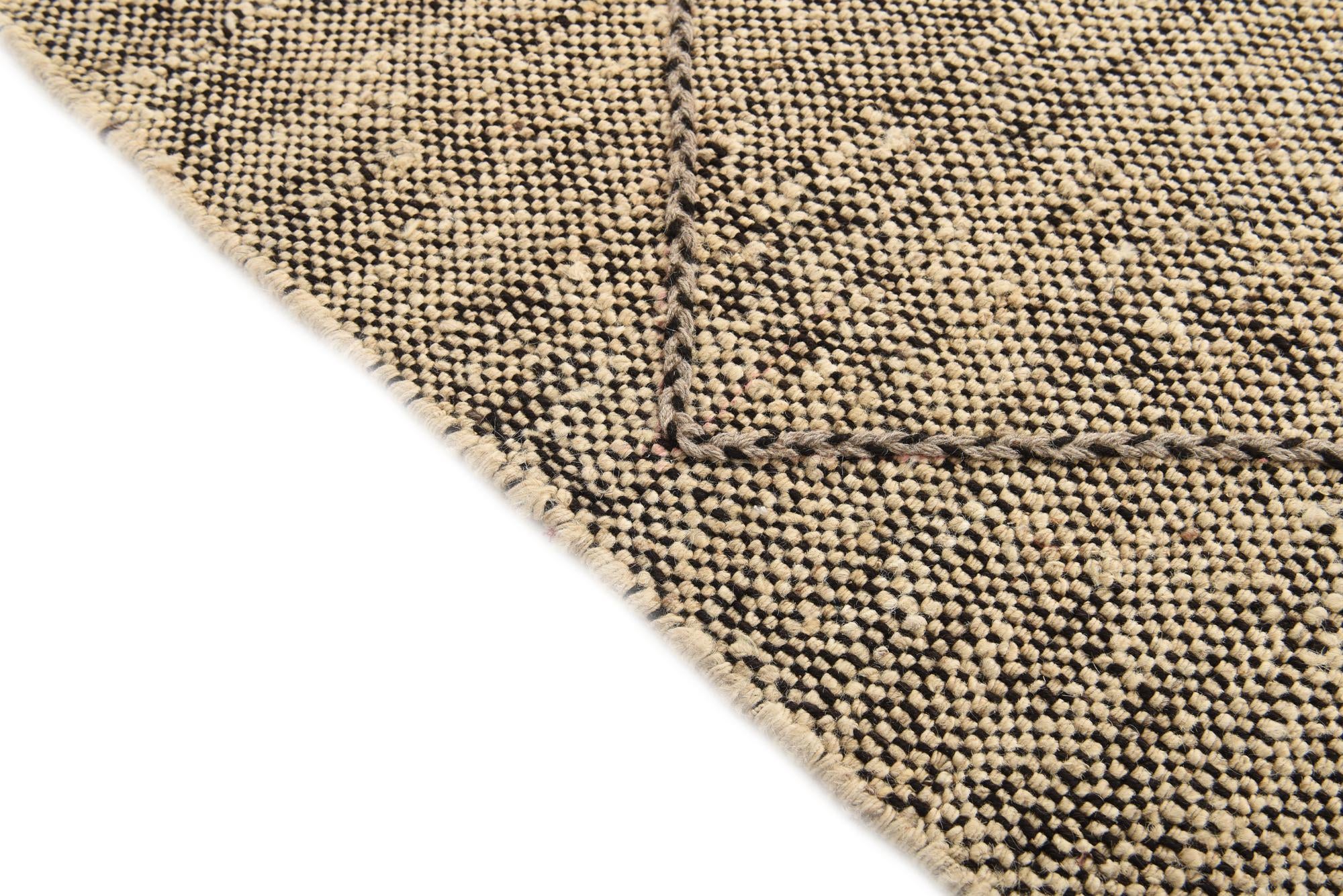 6' 2 x 7' 6 Hand Knotted Moroccan Wool Rug