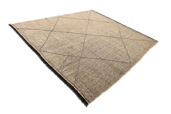 8' 9 x 9' 4 Hand Knotted Moroccan Wool Rug