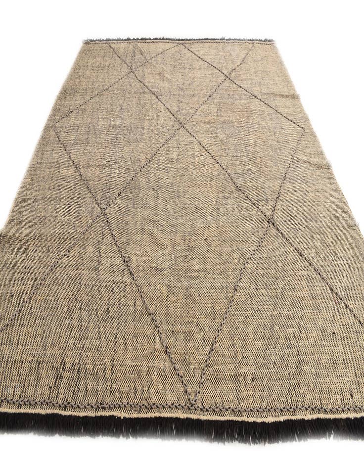 Detail image of 8' 9 x 9' 4  Hand Knotted Moroccan Wool Rug