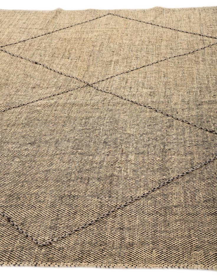 Detail image of 8' 9 x 9' 4  Hand Knotted Moroccan Wool Rug