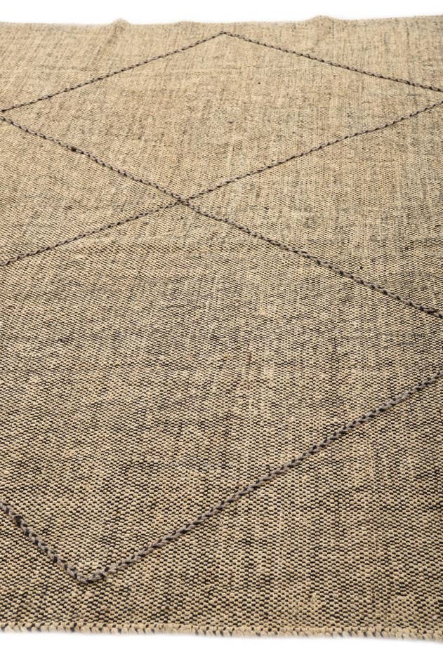 Detail image of 8' 9 x 9' 4 Hand Knotted Moroccan Wool Rug