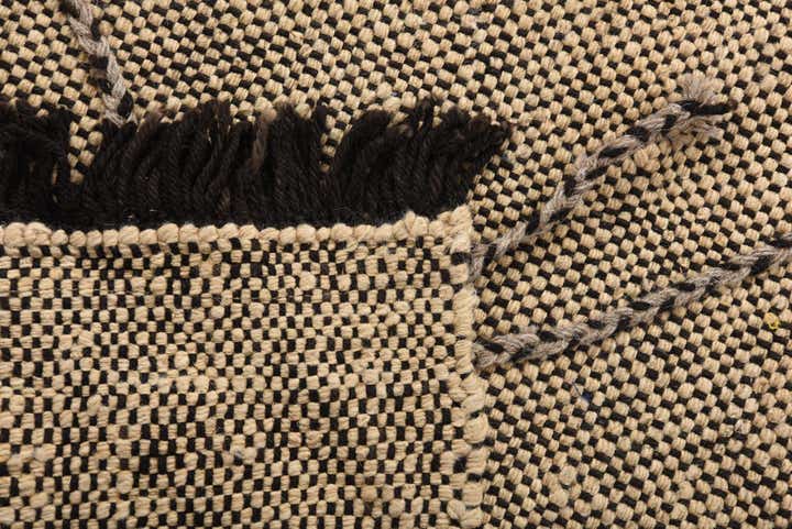 8' 9 x 9' 4 Hand Knotted Moroccan Wool Rug