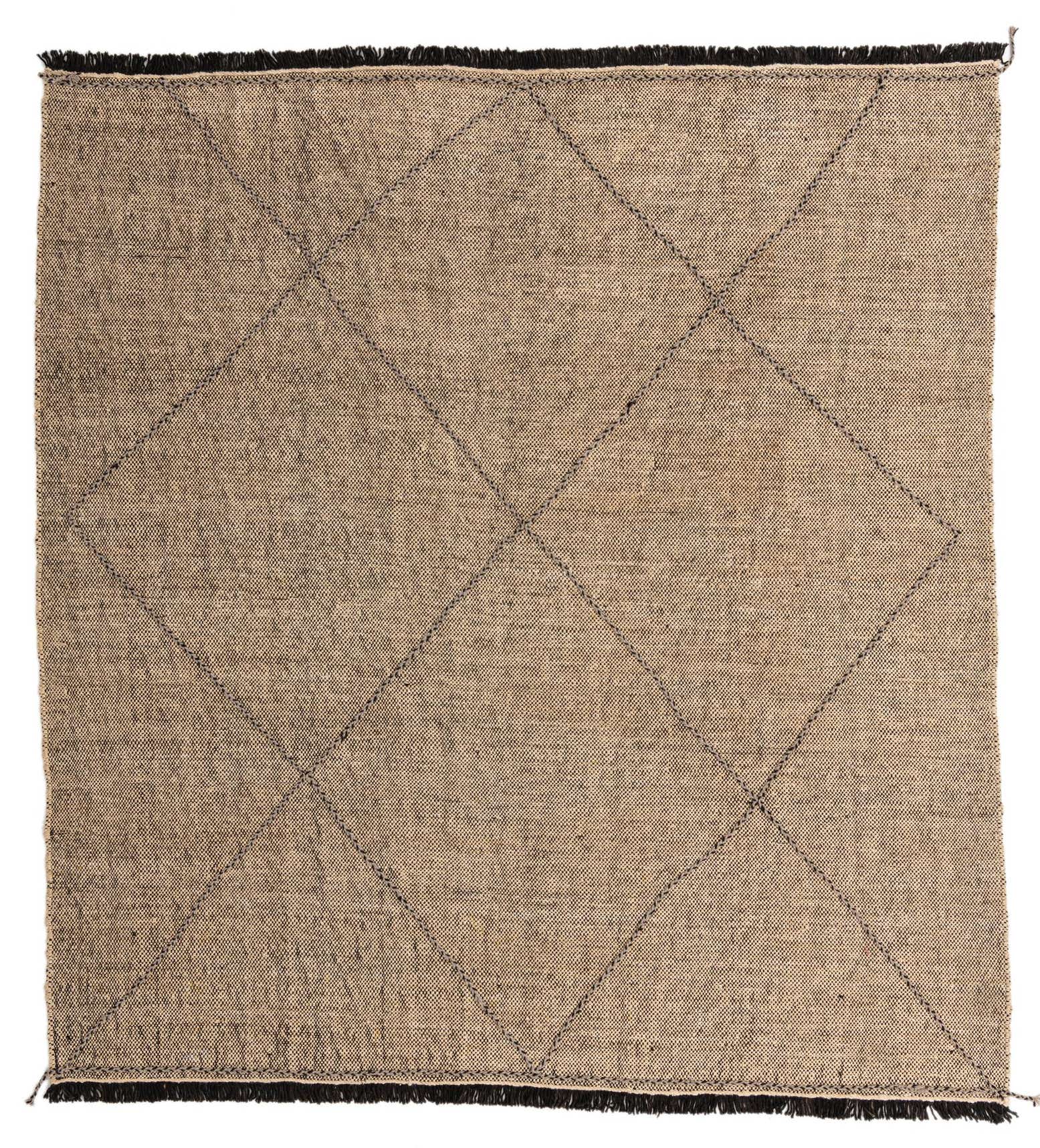 8' 9 x 9' 4 Hand Knotted Moroccan Wool Rug