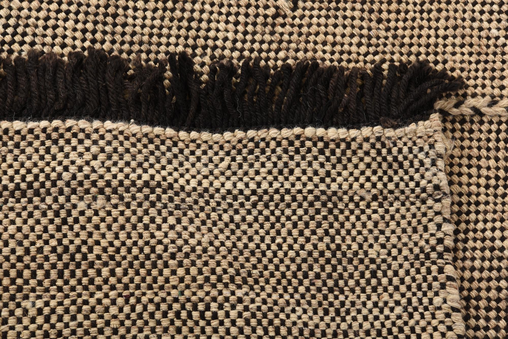 8' 4 x 9' 4 Hand Knotted Moroccan Wool Rug