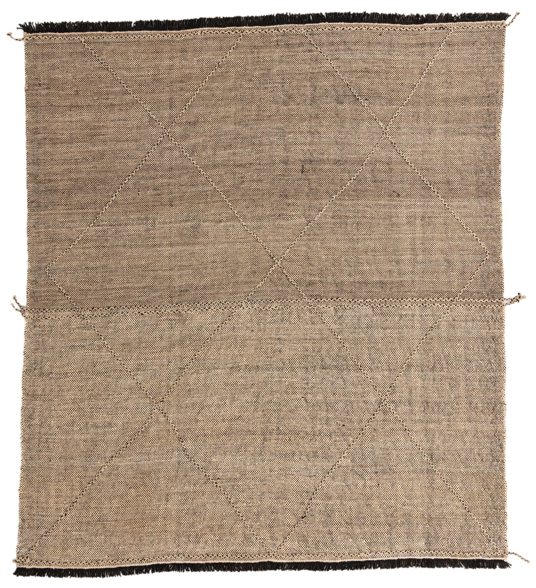 8' 4 x 9' 4 Hand Knotted Moroccan Wool Rug