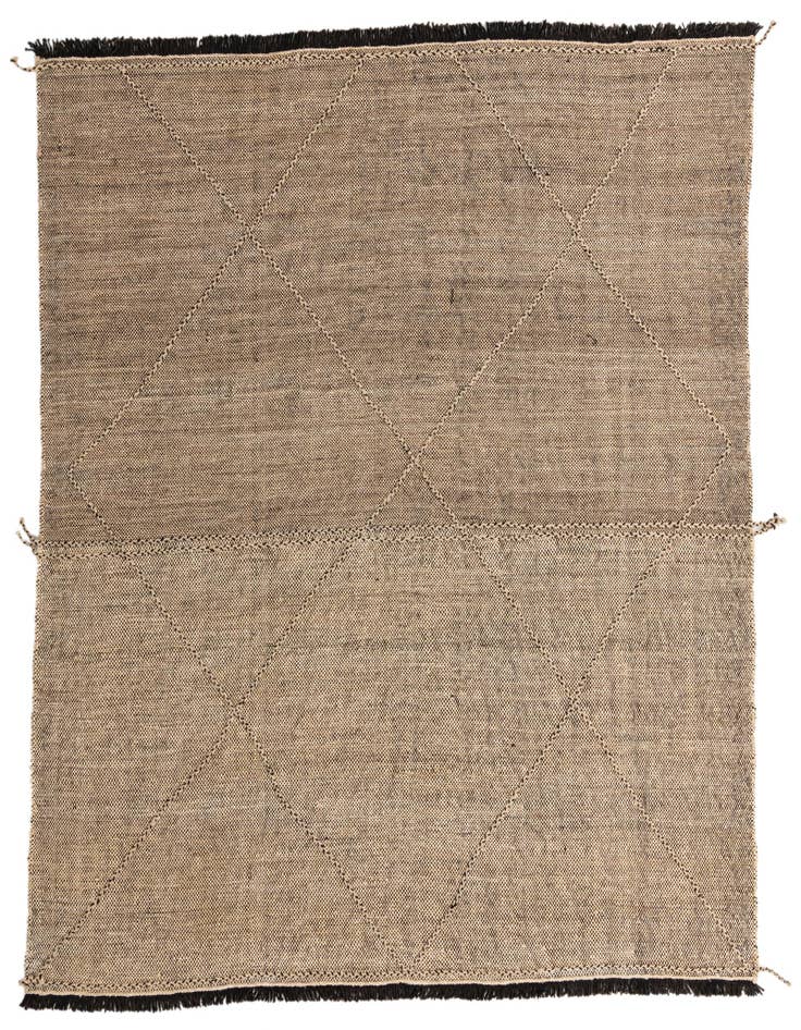 Detail image of 8' 4 x 9' 4 Hand Knotted Moroccan Wool Rug
