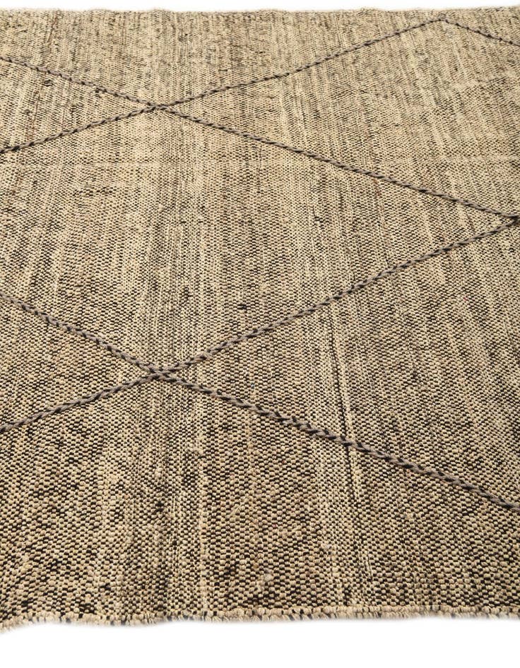 Detail image of 5' 11 x 7' 7  Hand Knotted Moroccan Wool Rug