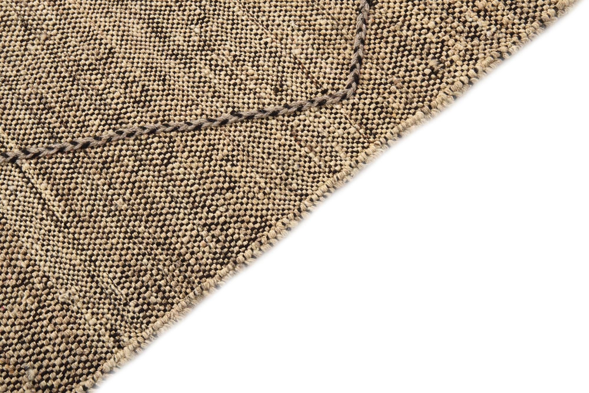 5' 11 x 7' 7 Hand Knotted Moroccan Wool Rug
