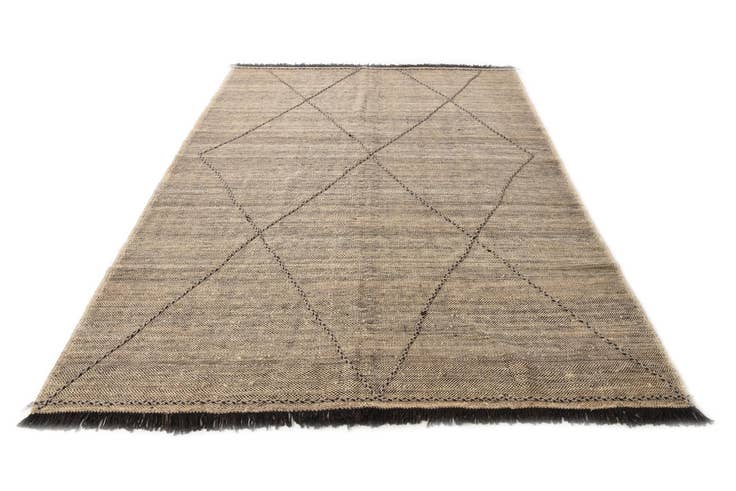 Detail image of 7' 3 x 9' 7 Hand Knotted Moroccan Wool Rug