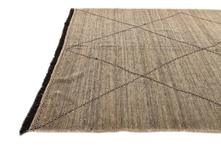Detail image of 7' 3 x 9' 7 Hand Knotted Moroccan Wool Rug