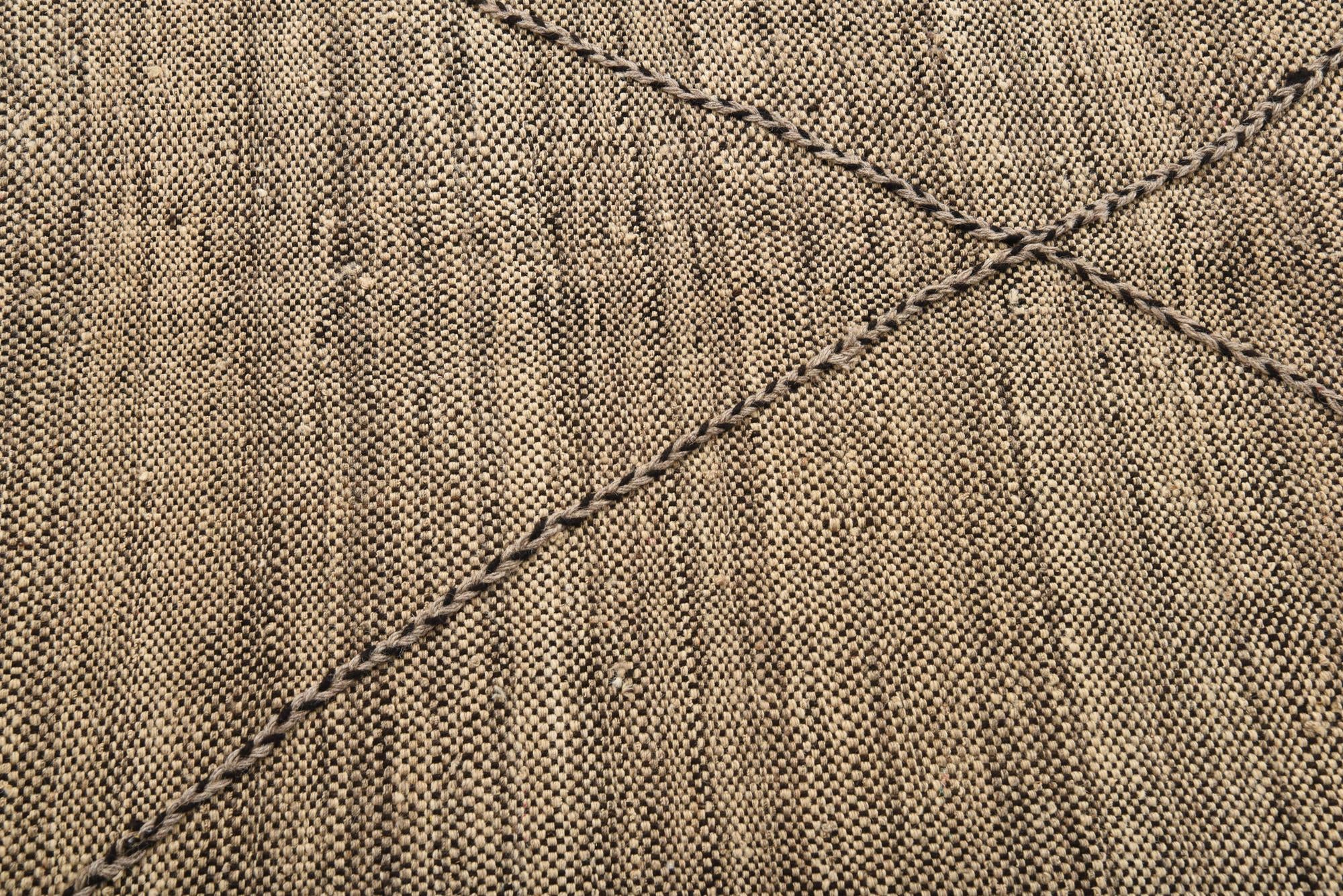 7' 3 x 9' 7 Hand Knotted Moroccan Wool Rug