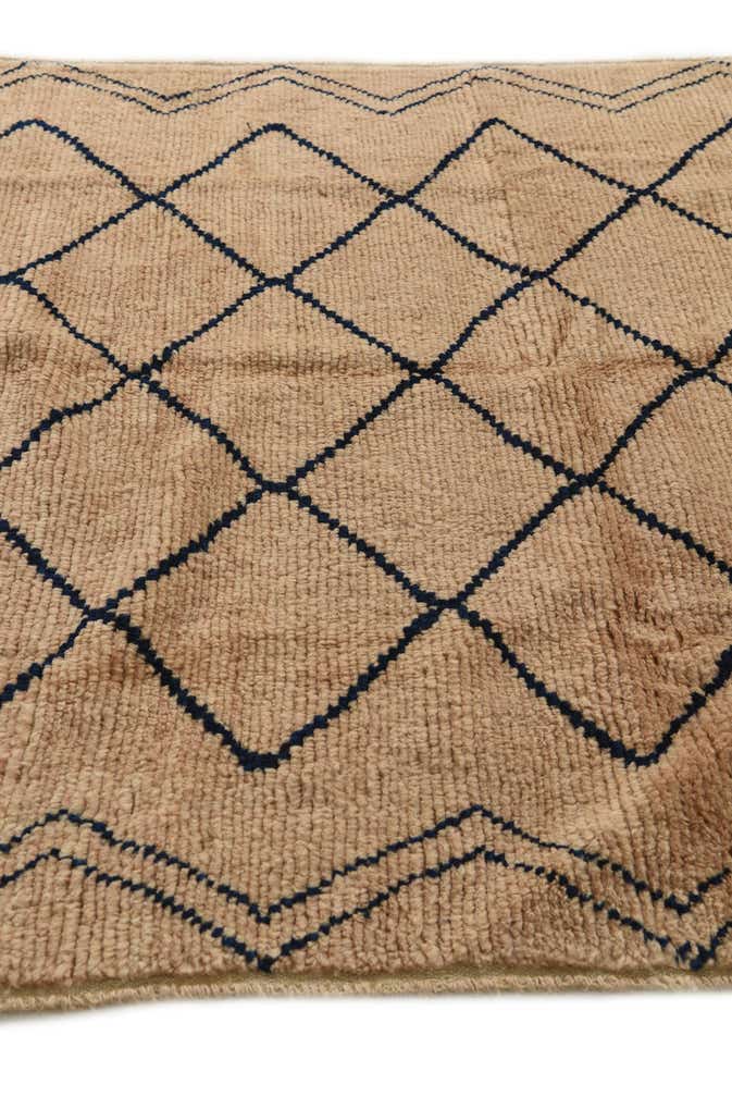 5' 2 x 7' 1 Hand Knotted Moroccan Wool Rug