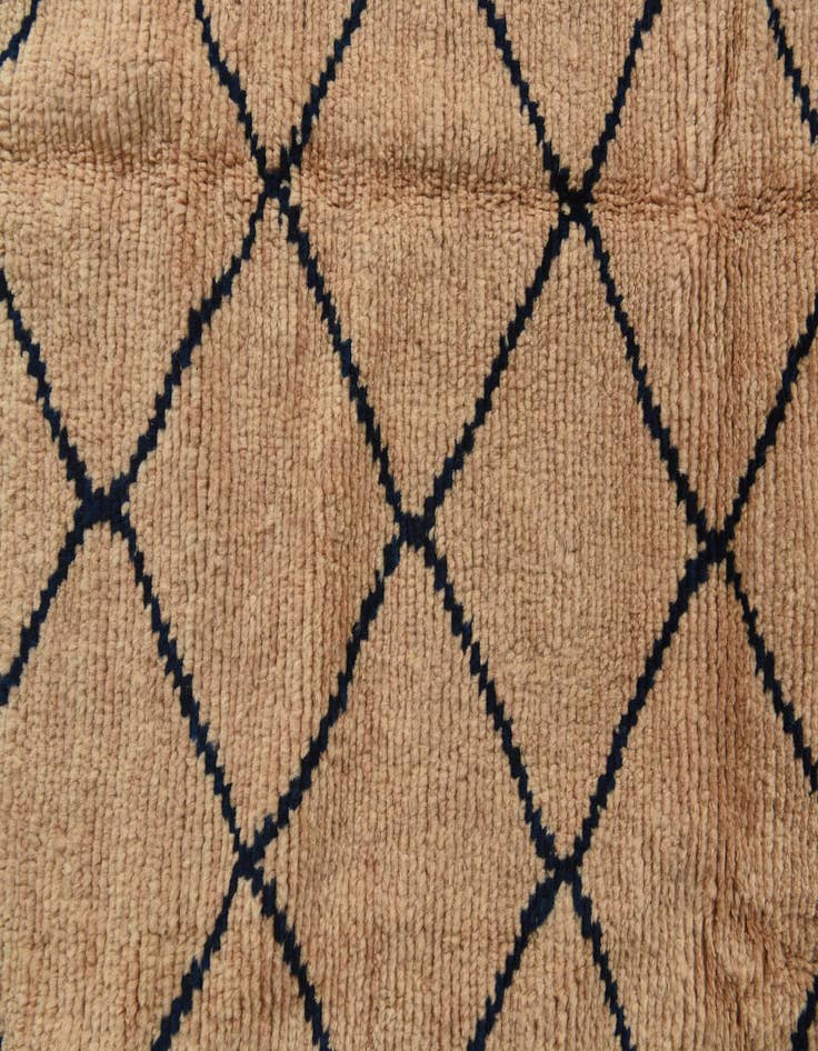 Detail image of 5' 2 x 7' 1  Hand Knotted Moroccan Wool Rug