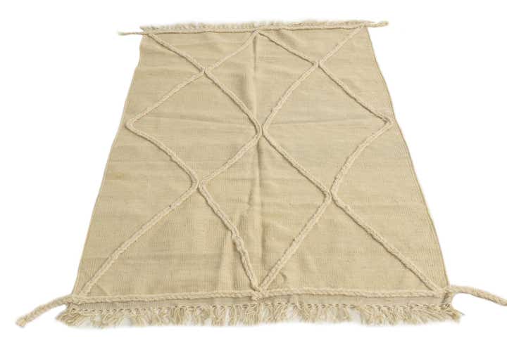 3' 3 x 5' 2 Hand Woven Moroccan Wool Rug