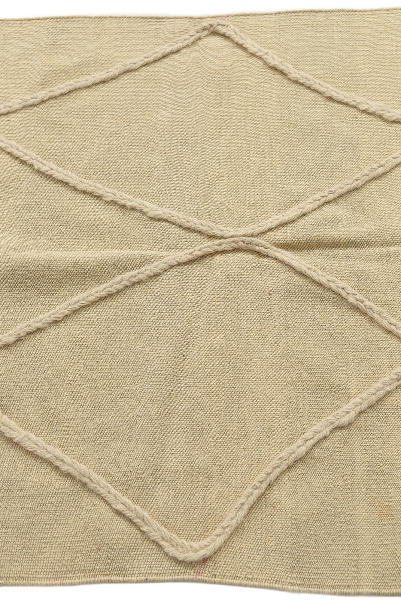 3' 3 x 5' 2 Hand Woven Moroccan Wool Rug