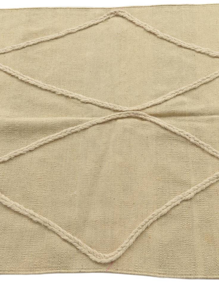 Detail image of 3' 3 x 5' 2 Hand Woven Moroccan Wool Rug