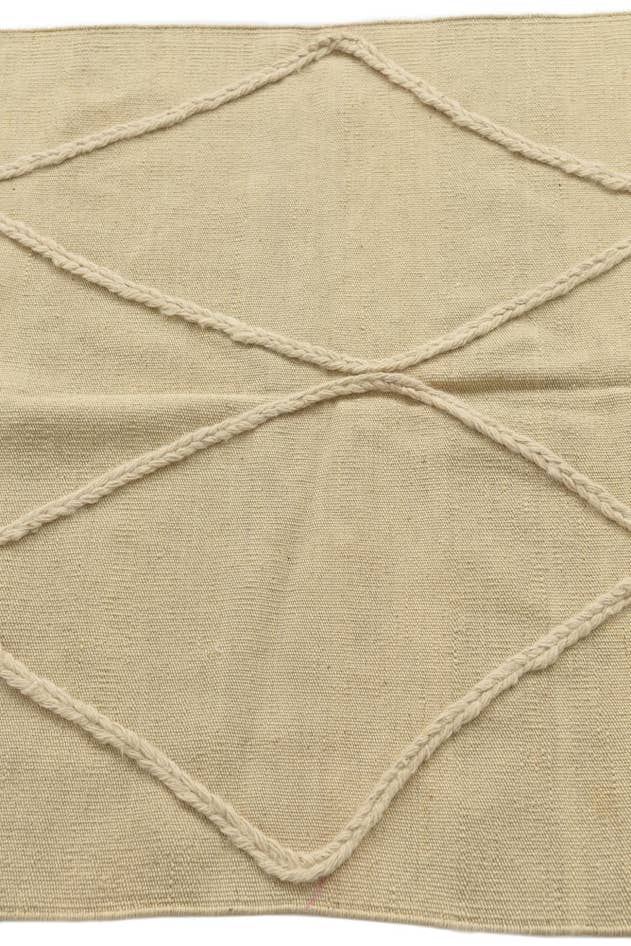 Detail image of 3' 3 x 5' 2 Hand Woven Moroccan Wool Rug