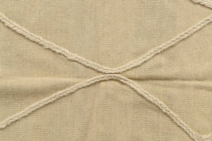 Detail image of 3' 3 x 5' 2 Hand Woven Moroccan Wool Rug