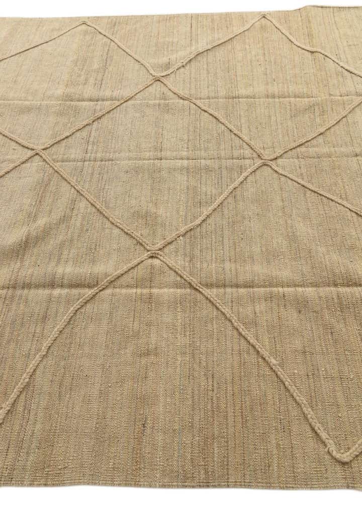 6' 7 x 9' 9 Hand Knotted Moroccan Wool Rug