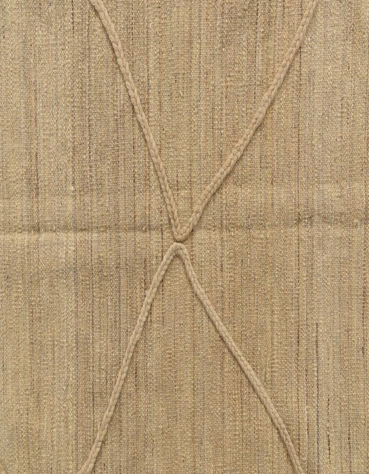 Detail image of 6' 7 x 9' 9  Hand Knotted Moroccan Wool Rug