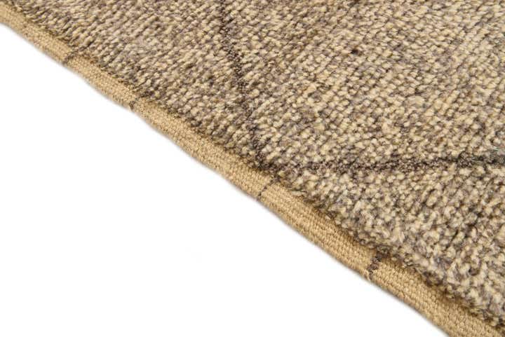 6' 2 x 9' 3 Hand Knotted Moroccan Wool Rug