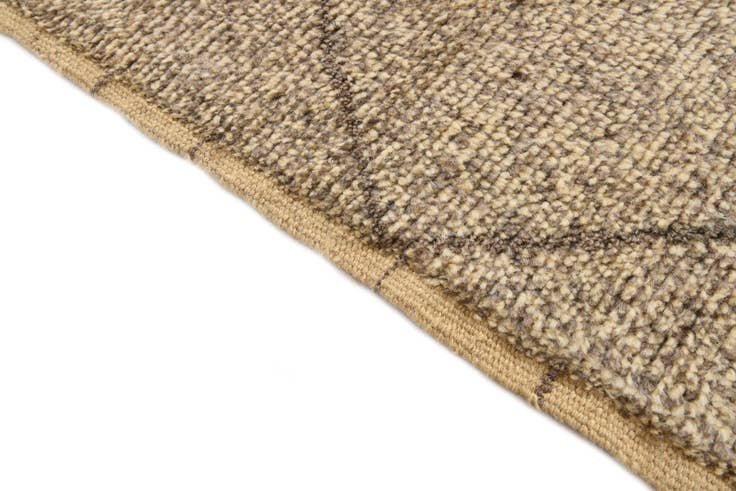 Detail image of 6' 2 x 9' 3 Hand Knotted Moroccan Wool Rug