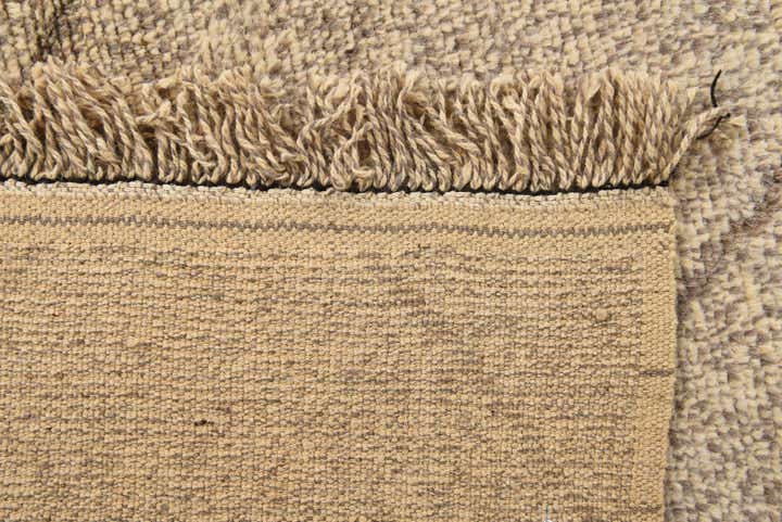 6' 2 x 9' 3 Hand Knotted Moroccan Wool Rug