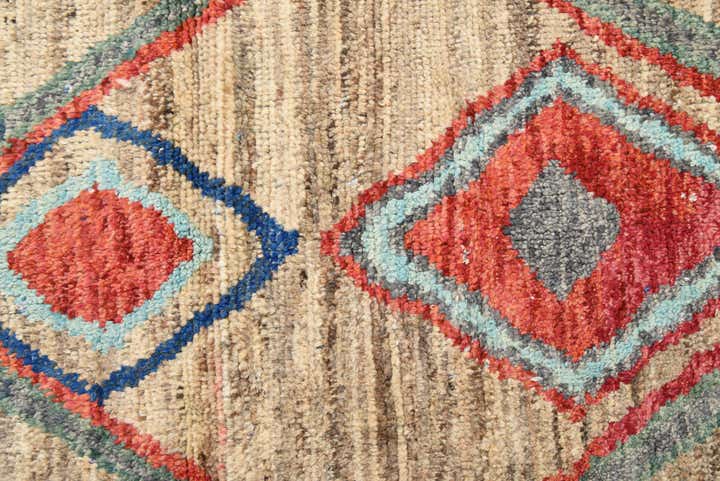 8' x 10' 8 Hand Knotted Moroccan Wool Rug