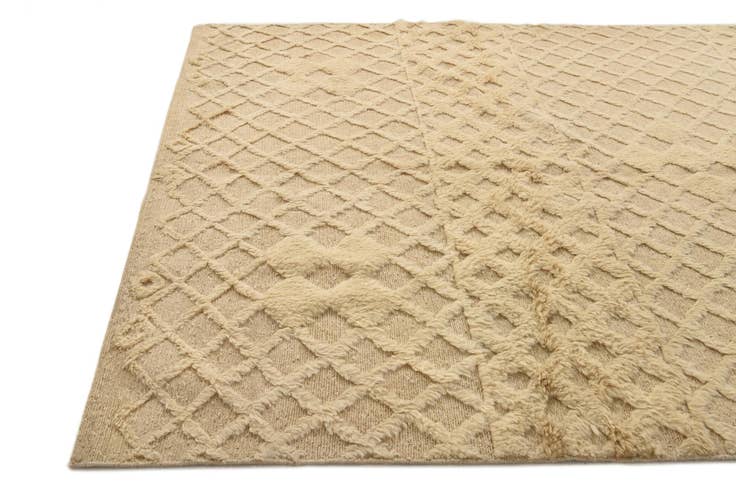 Detailansicht von 215cm x 320cm Handgeknüpft Marokkanisch Wolle Teppich