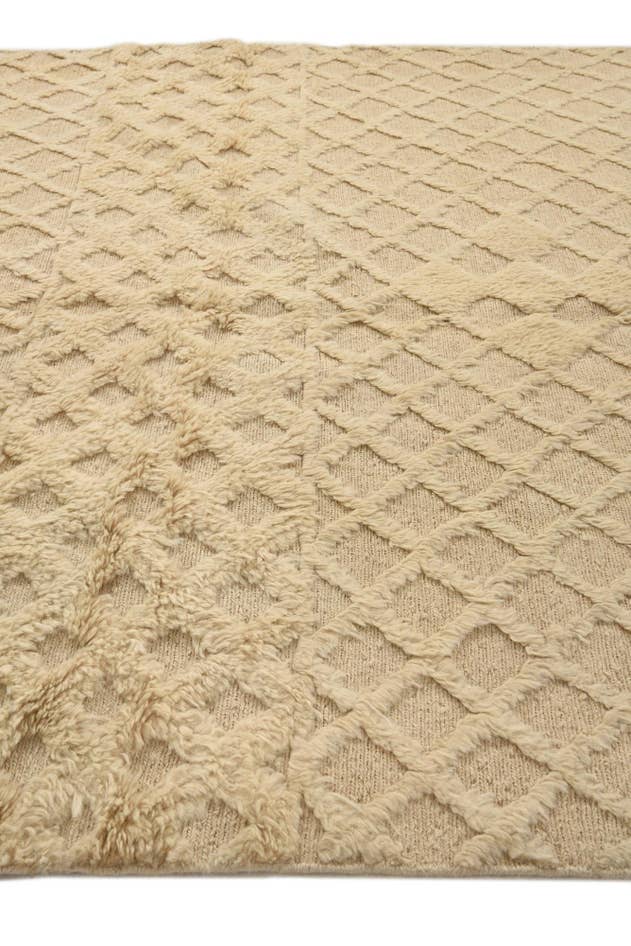 Detailansicht von 215cm x 320cm Handgeknüpft Marokkanisch Wolle Teppich