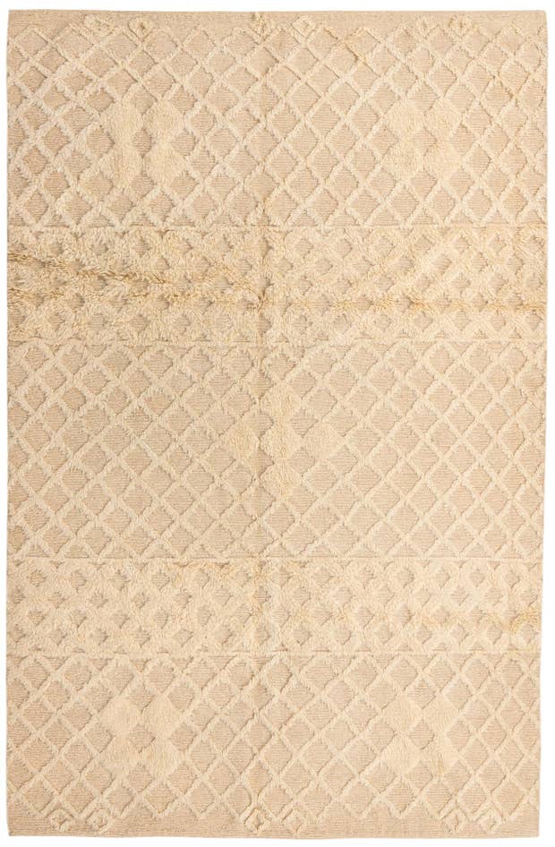 Detailansicht von 215cm x 320cm Handgeknüpft Marokkanisch Wolle Teppich