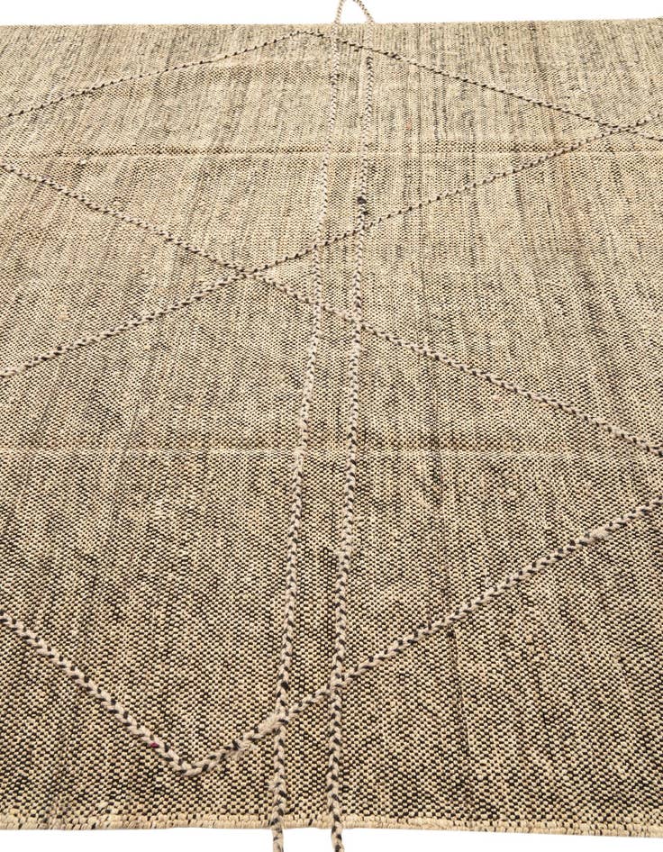 Detail image of 7' x 9' 5 Hand Knotted Moroccan Wool Rug